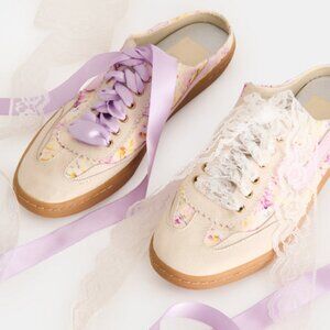 Dolce Vita Notice Floral Leather Slide